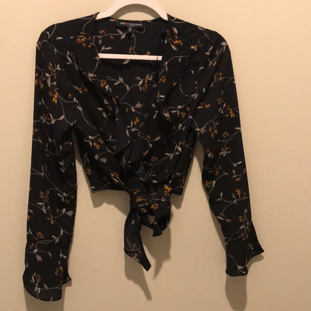 Waist Wrap Blouse